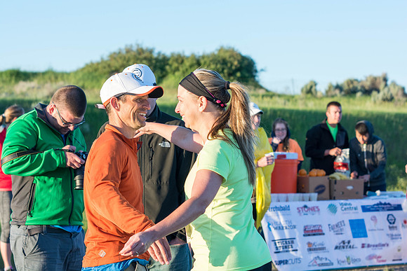 The annual Teton Dam Marathon organized by the city of Rexburg and students at Brigham Young University-Idaho