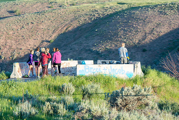 The annual Teton Dam Marathon organized by the city of Rexburg and students at Brigham Young University-Idaho