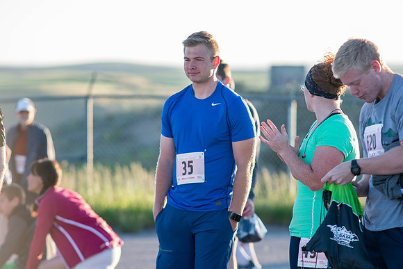 The annual Teton Dam Marathon organized by the city of Rexburg and students at Brigham Young University-Idaho