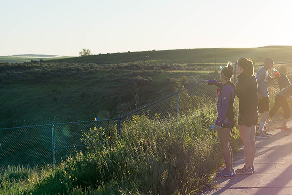 The annual Teton Dam Marathon organized by the city of Rexburg and students at Brigham Young University-Idaho