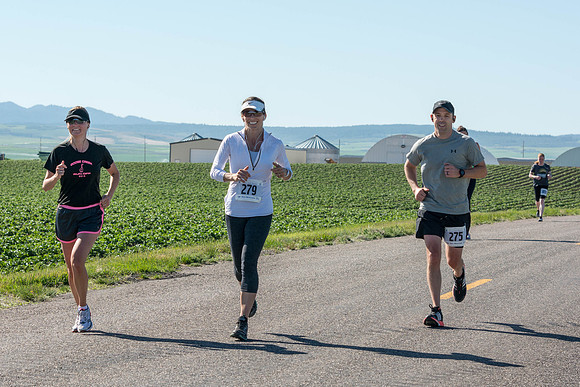 The annual Teton Dam Marathon organized by the city of Rexburg and students at Brigham Young University-Idaho