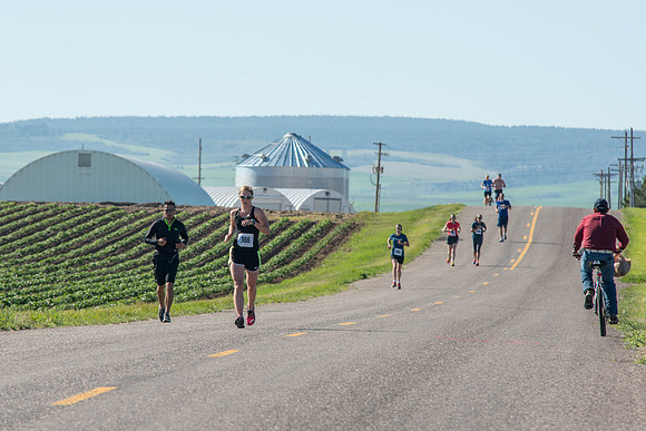 The annual Teton Dam Marathon organized by the city of Rexburg and students at Brigham Young University-Idaho