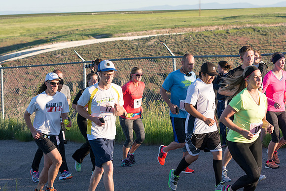 The annual Teton Dam Marathon organized by the city of Rexburg and students at Brigham Young University-Idaho