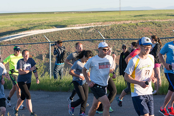 The annual Teton Dam Marathon organized by the city of Rexburg and students at Brigham Young University-Idaho