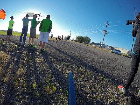 The annual Teton Dam Marathon organized by the city of Rexburg and students at Brigham Young University-Idaho