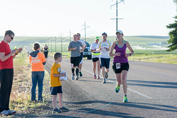 The annual Teton Dam Marathon organized by the city of Rexburg and students at Brigham Young University-Idaho