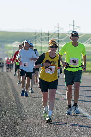 The annual Teton Dam Marathon organized by the city of Rexburg and students at Brigham Young University-Idaho