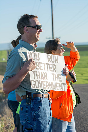The annual Teton Dam Marathon organized by the city of Rexburg and students at Brigham Young University-Idaho