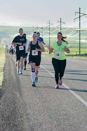 The annual Teton Dam Marathon organized by the city of Rexburg and students at Brigham Young University-Idaho