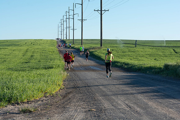 The annual Teton Dam Marathon organized by the city of Rexburg and students at Brigham Young University-Idaho