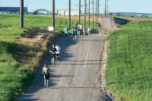 The annual Teton Dam Marathon organized by the city of Rexburg and students at Brigham Young University-Idaho