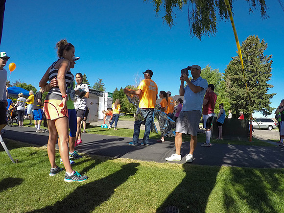 The annual Teton Dam Marathon organized by the city of Rexburg and students at Brigham Young University-Idaho