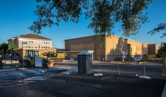 Last look at the Kirkham before demolition begins.
