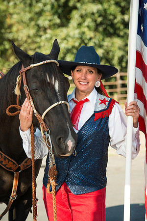 Julie Lee is an Americana horseback rider and has been affiliated with teaching at BYU-Idaho.