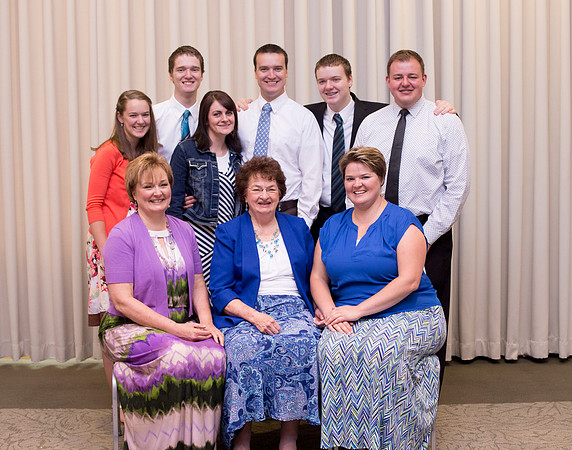 A breakfast celebrating the Wilkins family for their years of service to Ricks College and BYU-Idaho.