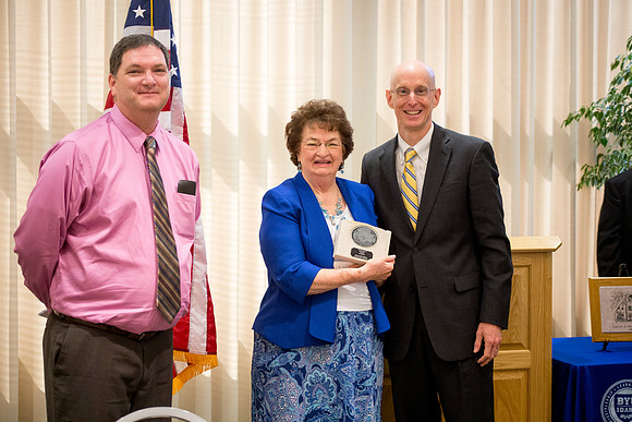A breakfast celebrating the Wilkins family for their years of service to Ricks College and BYU-Idaho.