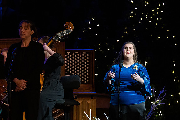 BYU-Idaho Singers, Musicians & Dancers perform in the I-Center auditorium, bring in the Spirit of Christmas along with guests artist Gentri.