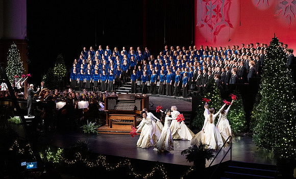 BYU-Idaho Singers, Musicians & Dancers perform in the I-Center auditorium, bring in the Spirit of Christmas along with guests artist Gentri.