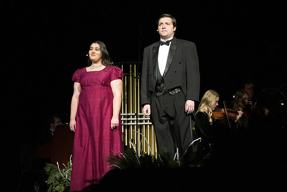 BYU-Idaho Singers, Musicians & Dancers perform in the I-Center auditorium, bring in the Spirit of Christmas along with guests artist Gentri.