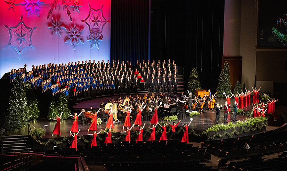 BYU-Idaho Singers, Musicians & Dancers perform in the I-Center auditorium, bring in the Spirit of Christmas along with guests artist Gentri.