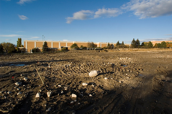 Auditorium Construction - Oct 2006