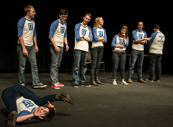This team of students tromp the stage and entertain with never-before-seen inprov performances that spring to life based on the suggestions you give