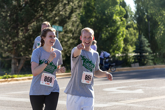 The Teton Dam Marathon is a multi distance race, including a full marathon, a half marathon, a 10K, a 5K, and a childrens race. Starting at the Teton Dam Site and ending at Smith Park in Rexburg.