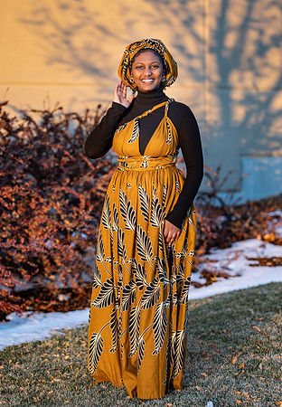 Hana Edossa, BYU-Idaho student from Ethiopia