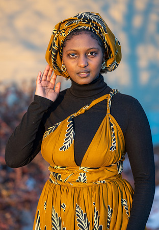 Hana Edossa, BYU-Idaho student from Ethiopia
