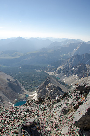 A couple of students from Brigham Young University-Idaho climb the tallest mountain in Idaho: Mount Borah.