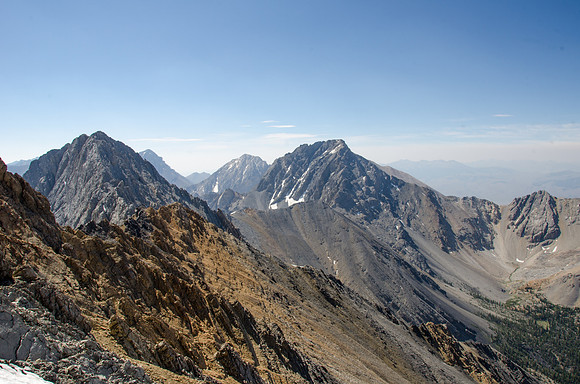 A couple of students from Brigham Young University-Idaho climb the tallest mountain in Idaho: Mount Borah.