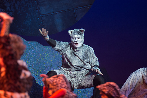 The magical story introduces a community of cats called the Jellicles who live at one corner of a trash dump. It enacts the night they make the “Jellicle Choice” that decides which cat will ascend to