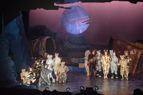 The magical story introduces a community of cats called the Jellicles who live at one corner of a trash dump. It enacts the night they make the “Jellicle Choice” that decides which cat will ascend to