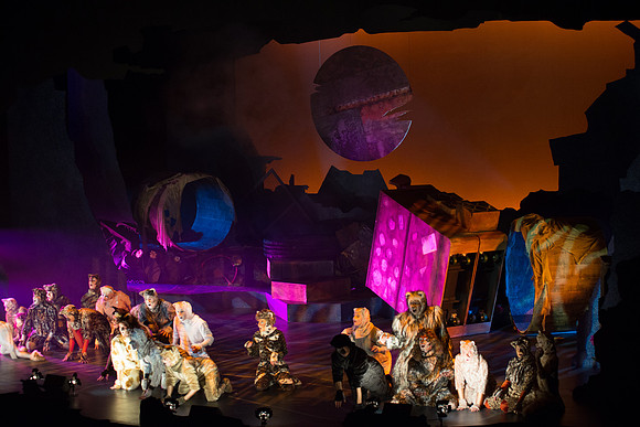 The magical story introduces a community of cats called the Jellicles who live at one corner of a trash dump. It enacts the night they make the “Jellicle Choice” that decides which cat will ascend to