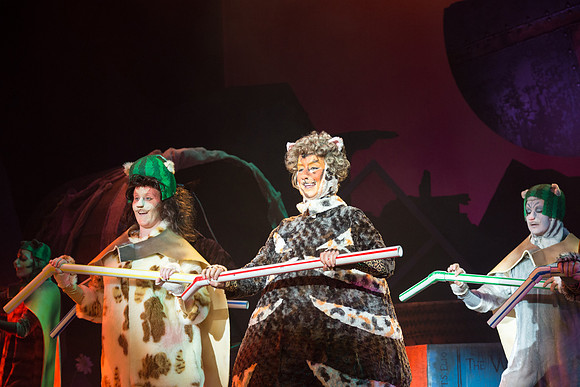 The magical story introduces a community of cats called the Jellicles who live at one corner of a trash dump. It enacts the night they make the “Jellicle Choice” that decides which cat will ascend to