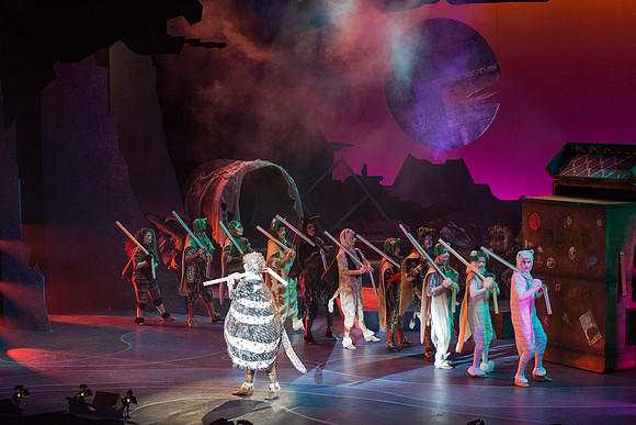The magical story introduces a community of cats called the Jellicles who live at one corner of a trash dump. It enacts the night they make the “Jellicle Choice” that decides which cat will ascend to