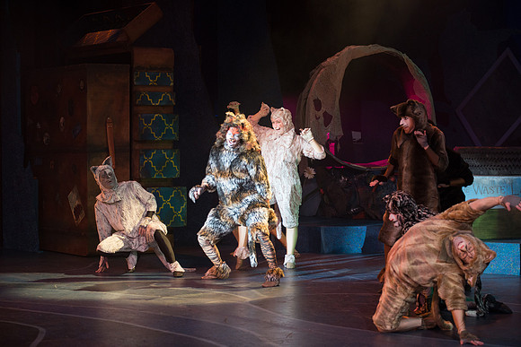 The magical story introduces a community of cats called the Jellicles who live at one corner of a trash dump. It enacts the night they make the “Jellicle Choice” that decides which cat will ascend to