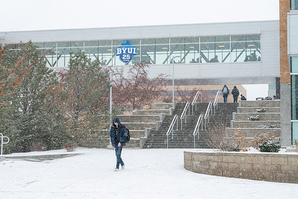 Students in the Snow - Jan 2026