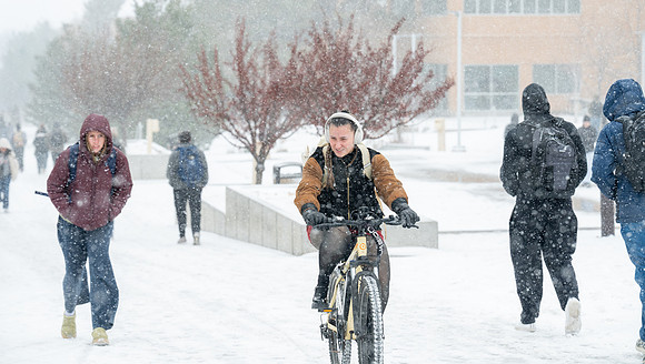 Students in the Snow - Jan 2026