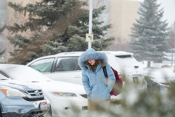 Students in the Snow - Jan 2026