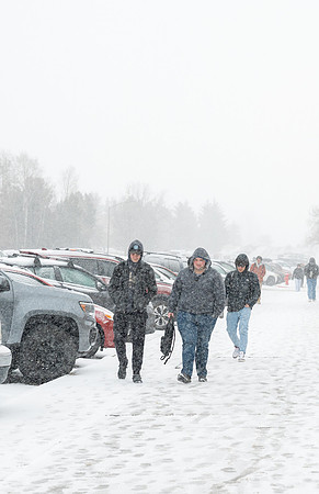 Students in the Snow - Jan 2026
