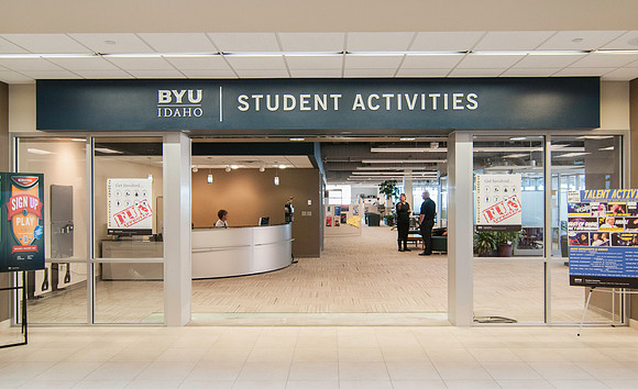 The new Student Activities office contains dozens of offices and meeting rooms for committees and employees.