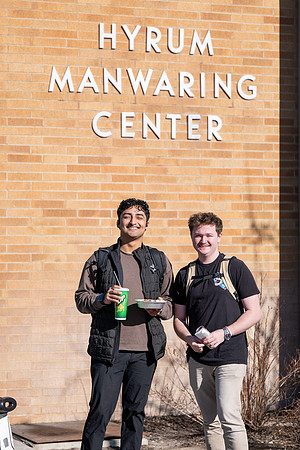 Students on Campus - Feb 2025