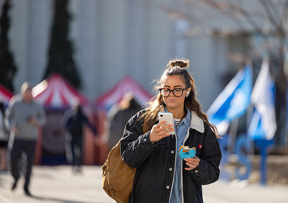 Students on Campus - Feb 2025