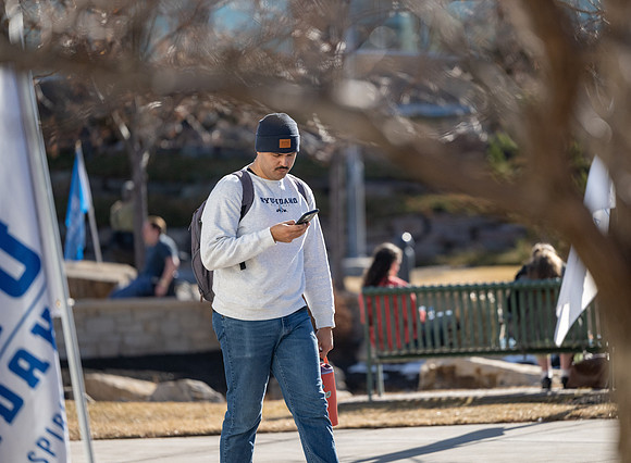 Students on Campus - Feb 2025