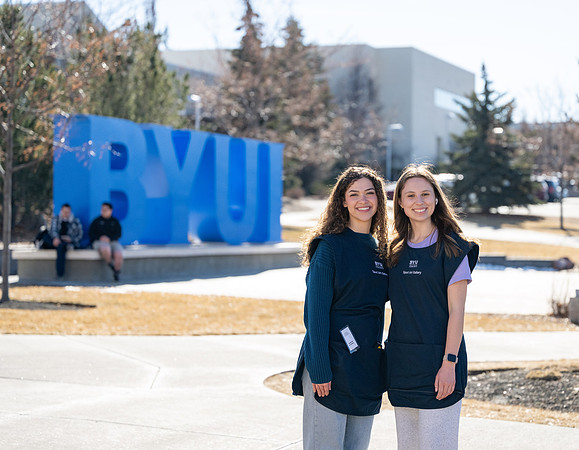 Students on Campus - Feb 2025