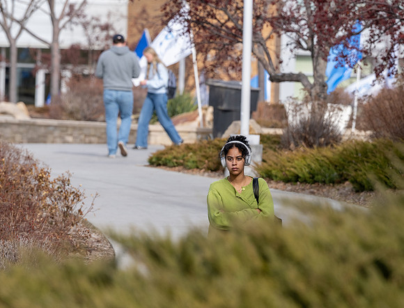 Students on Campus - Feb 2025