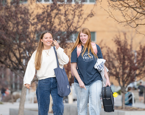 Students on Campus - Feb 2025