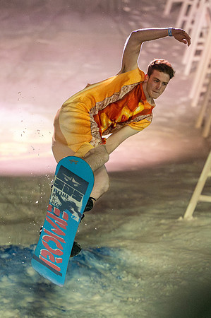 Pond skimming during the 2026 Snowfest - Feb 2026