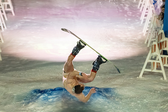 Pond skimming during the 2026 Snowfest - Feb 2026